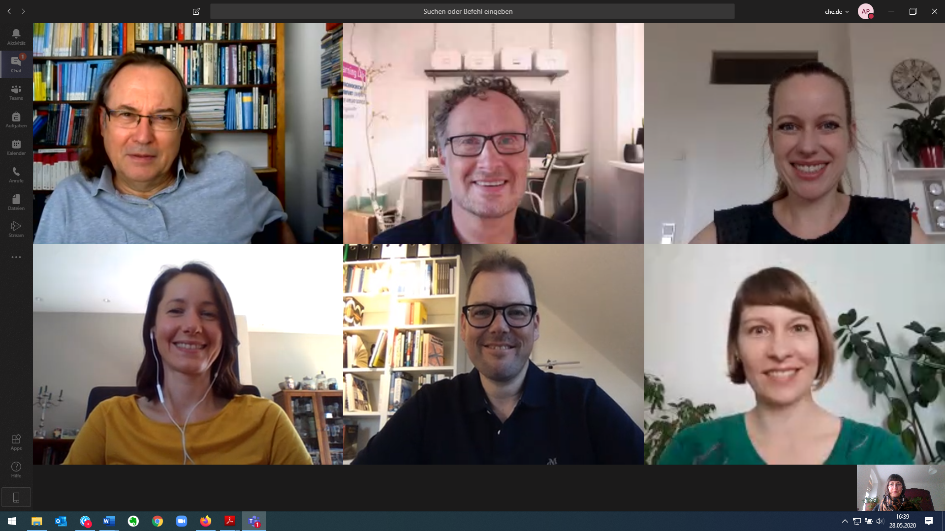 Die AG Lernarchitekturen diskutiert im digitalen Roundtable über Lernräume der Zukunft.