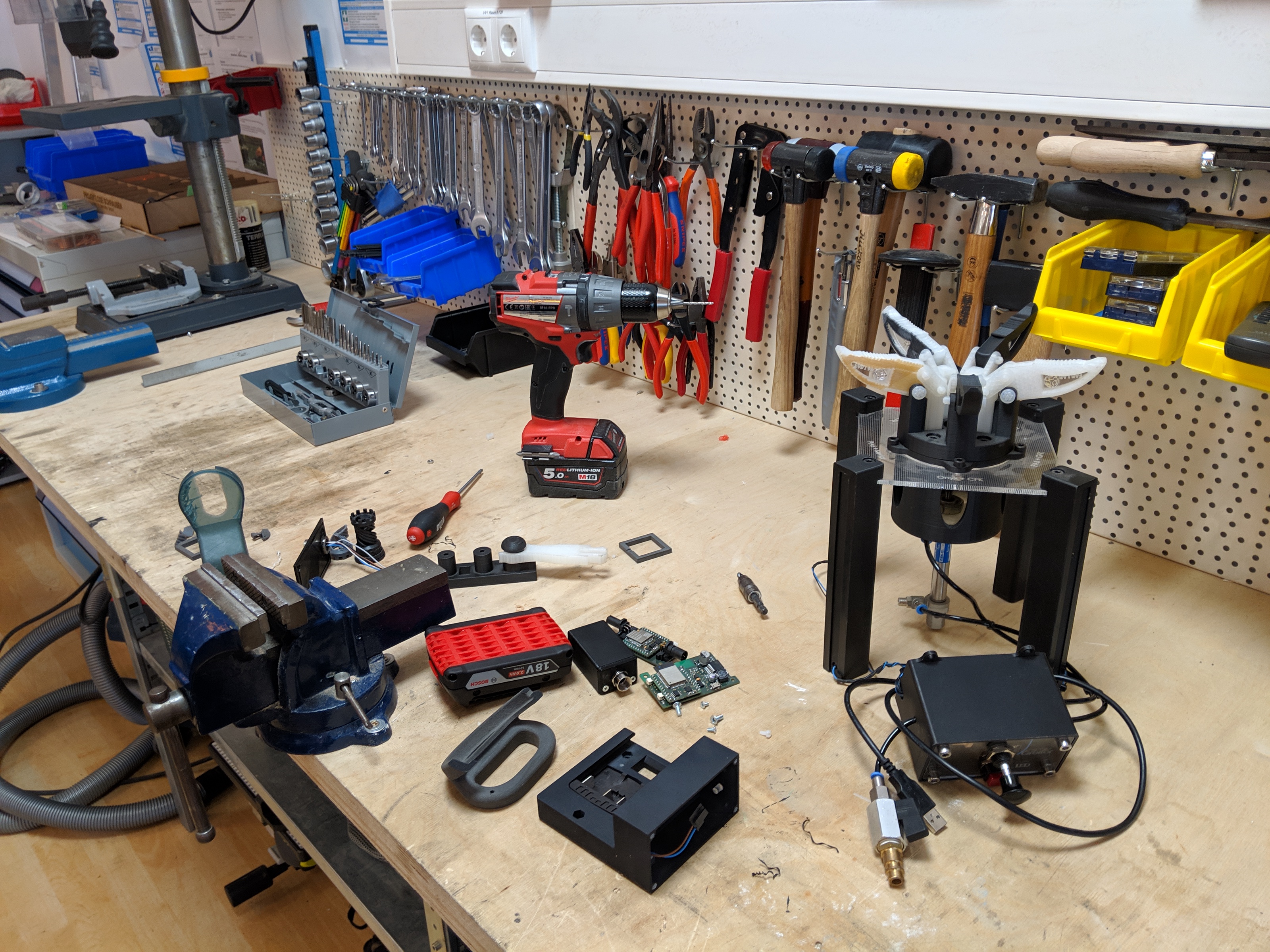 Workbench in Fab-Lab Siegen