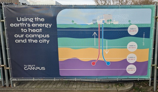 Erdwaerme Energieeffizienz durch Erdwärmepumpen mit kaltem und warmen Potential