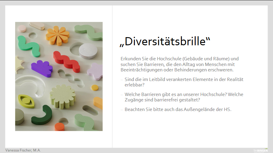 Übung Diversitätsbrille Praxisbeispiel "Diversitätsbrille"