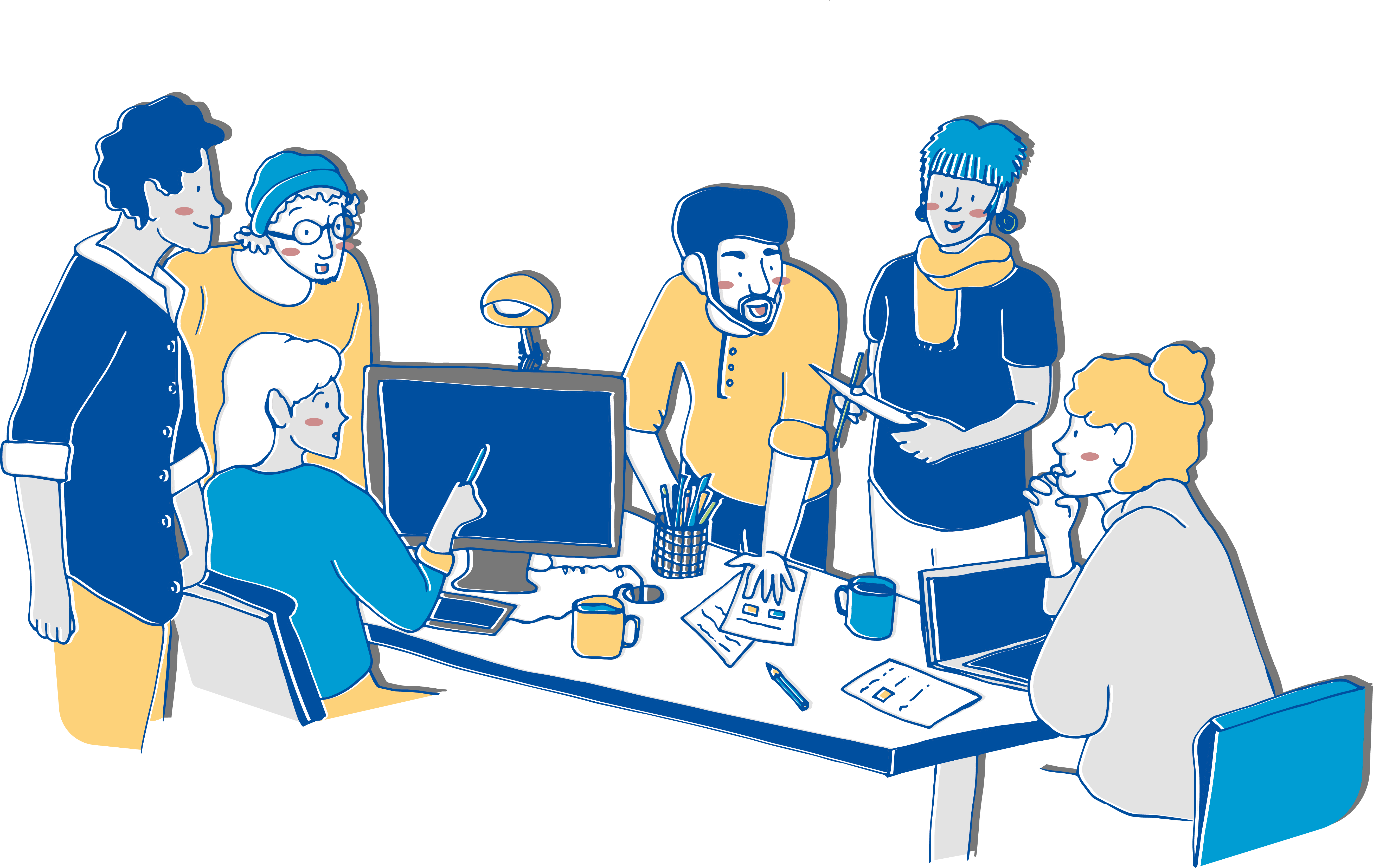 Co³Learn_Illustration_06_Team