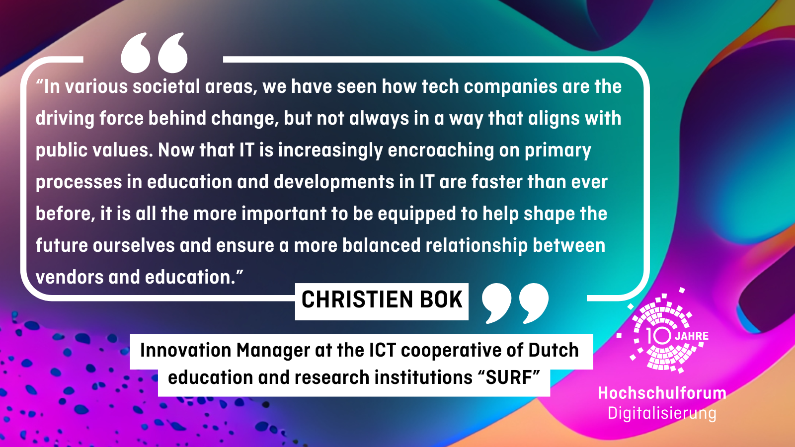 Christien Bok - Quote
