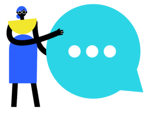 HFD-Illustrationen_RZ_Person_Sprechblase