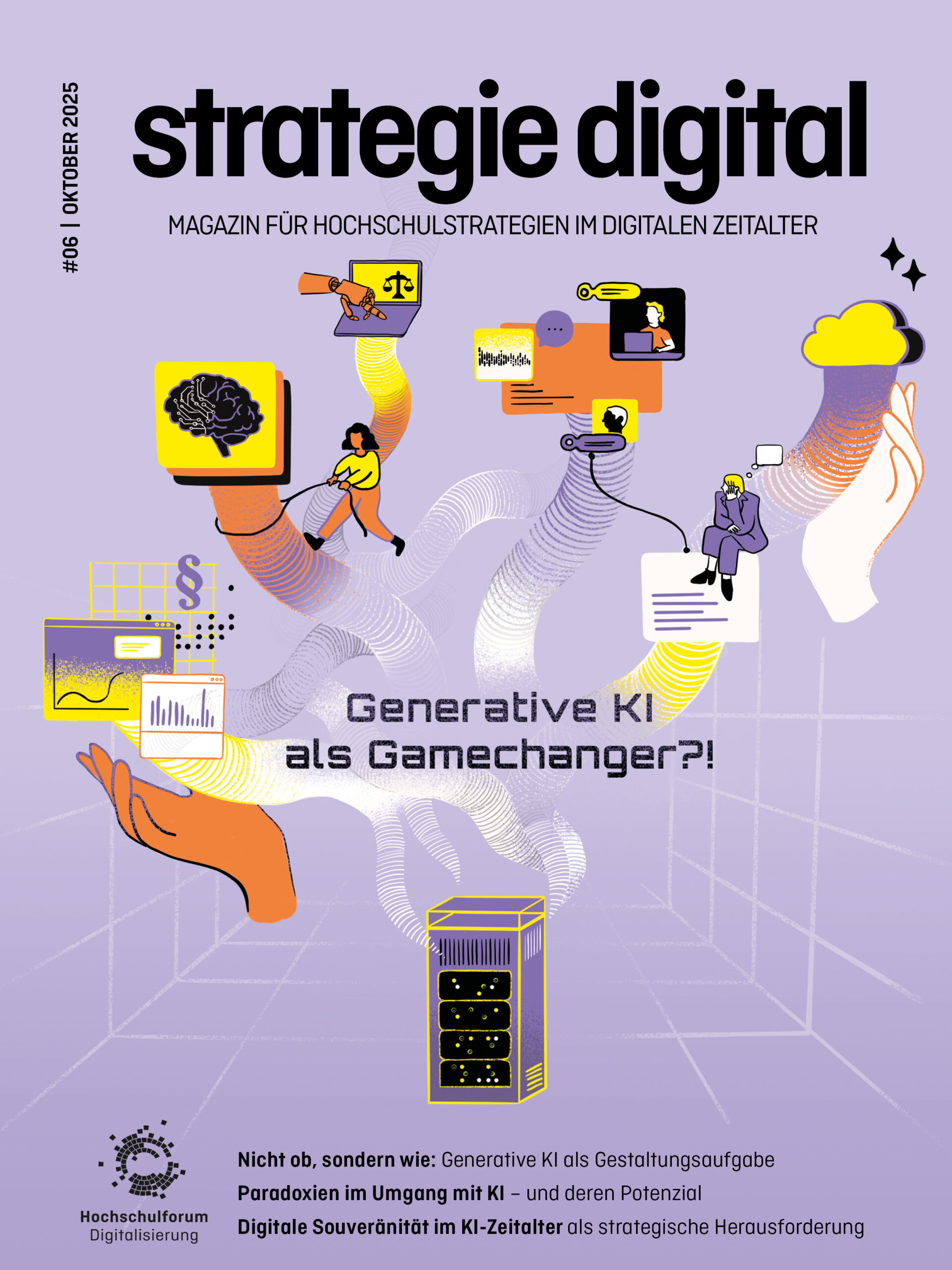 Cover Strategie Digital Ausgabe 6: Generative KI als Gamechanger?!