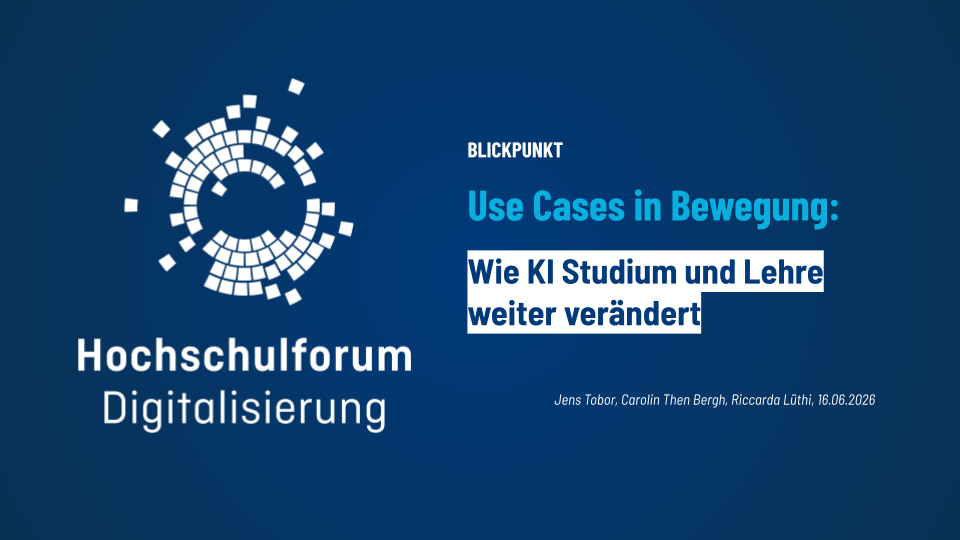 Titelseite der Publikation Use Cases in Bewegung